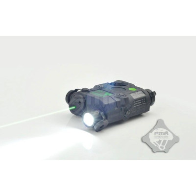 An Peq Laser verde + linterna upgraded - Negro