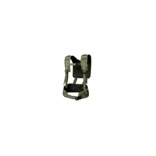 Cinturon Tactico de combate con arnes Verde OD