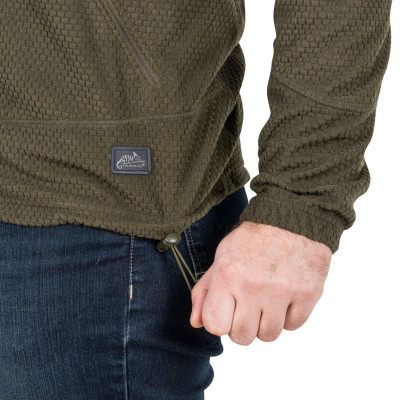 Alpha Tactical jacket - Grid Fleece COYOTE
