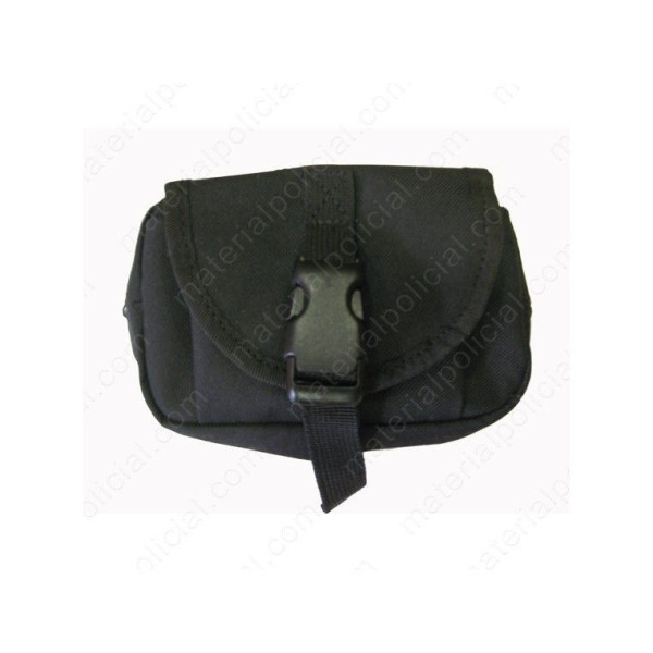 Bolsa horizontal 19x11x5 para cinturon. Negro
