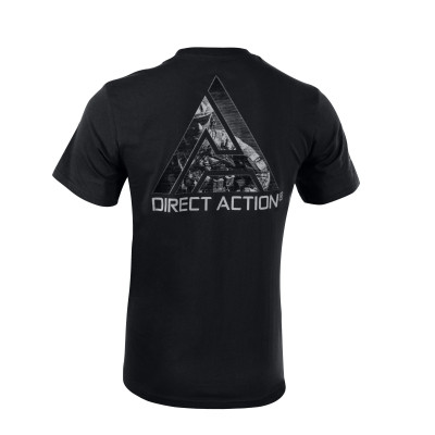 Camiseta Manga Corta negra D.A.