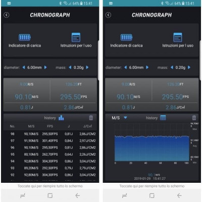 Crono LCD bluetooth