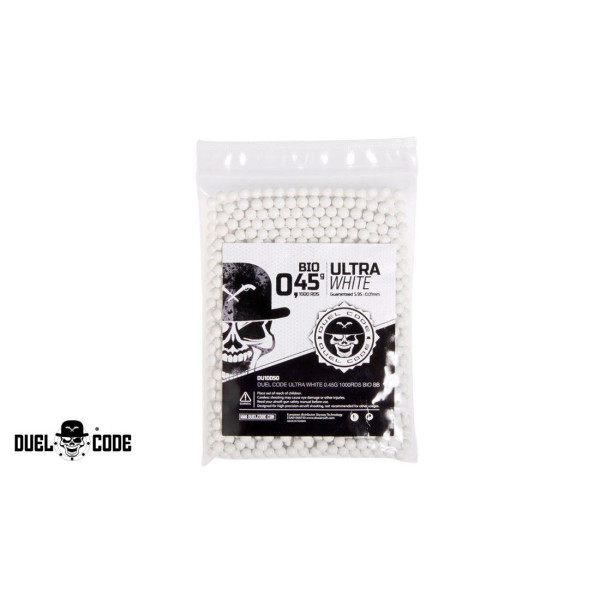 bolas 0,45g 1000bbs Ultra White BIO