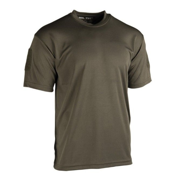 Camiseta manga corta verde Quick dry