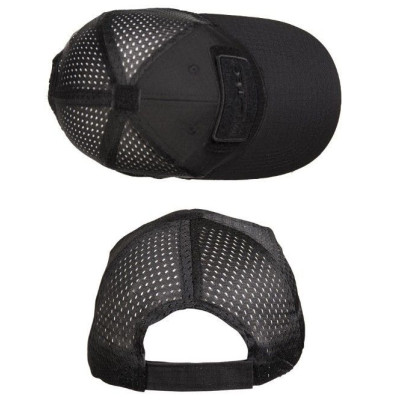 Gorra Baseball Negra con red