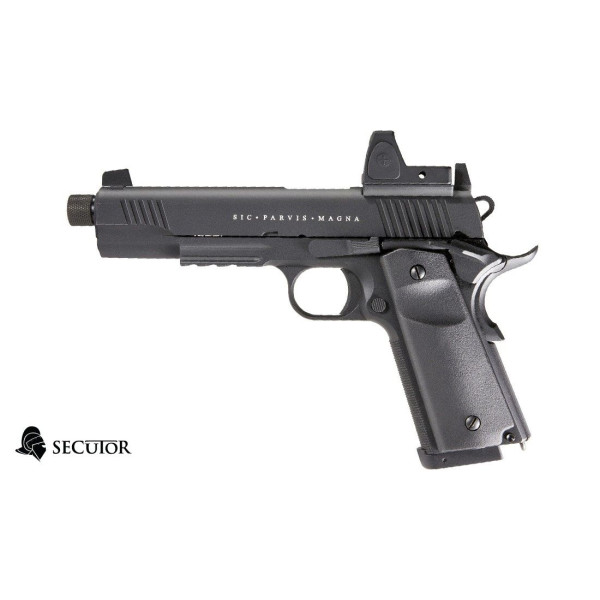 Pistola Rudis Magna XII Negra Secutor CO2