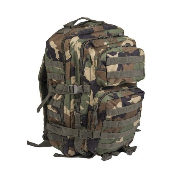 Mochila 36 litros woodland Camo
