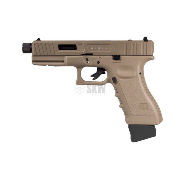 PISTOLA CO2 BLOW BACK GLADIUS MAGNA III TAN SECUTOR ARMS