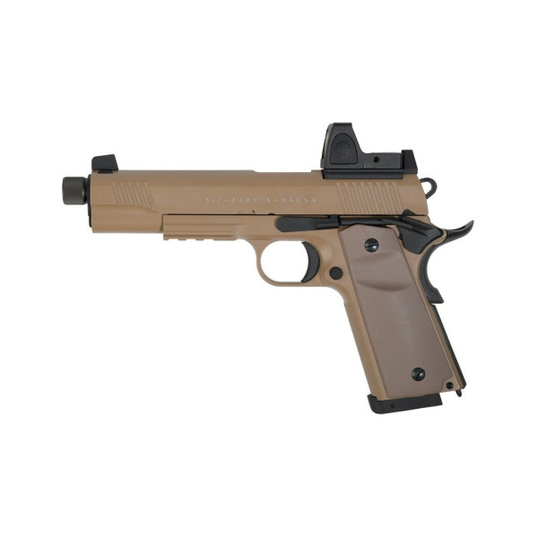 Pistola Rudis Magna VII Tan Secutor CO2