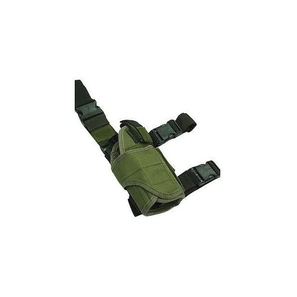FUNDA TÁCTICA PERNERA VERDE