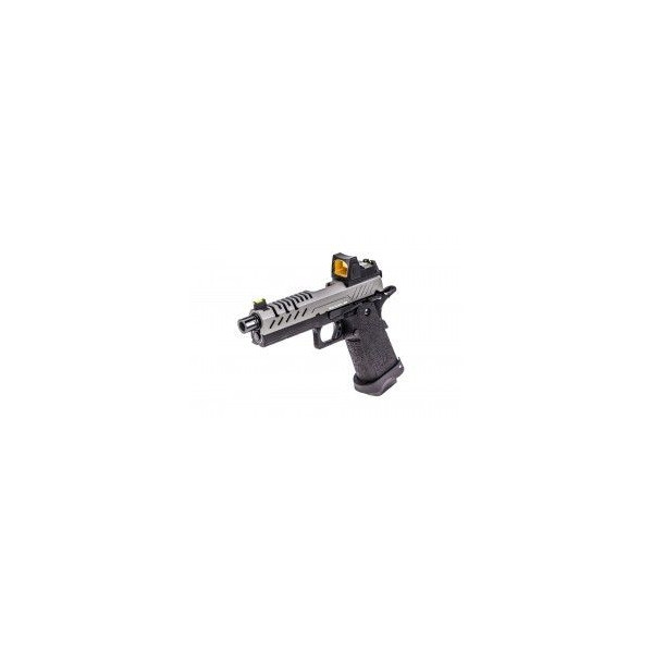 PISTOLA VORSK HI-CAPA 4.3 NEGRO/PLATA +BDS