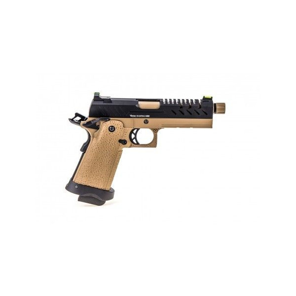 PISTOLA VORSK HI-CAPA 4.3 TAN/NEGRO