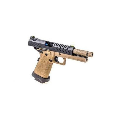 PISTOLA VORSK HI-CAPA 4.3 TAN/NEGRO