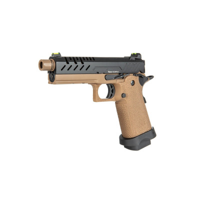 PISTOLA VORSK HI-CAPA 4.3 TAN/NEGRO