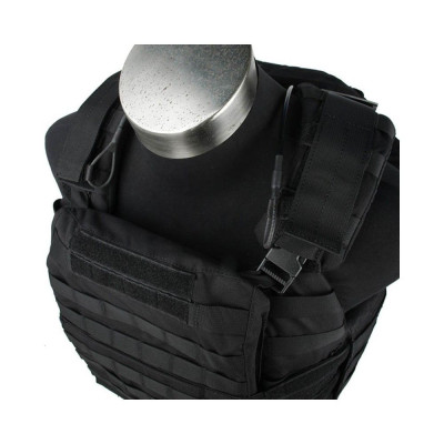 Chaleco Combat Armor Carrier Negro