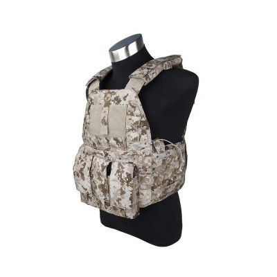 TMC MP94K Modular Plate Tactical Vest 2020 Version AOR1