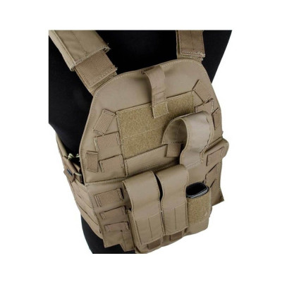 MP94K Modular Plate Tactical Vest for MP7 Coyote