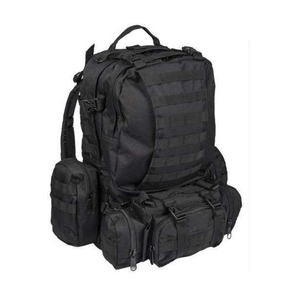MOCHILA DEFENSE NEGRA 36 LITROS MILTEC