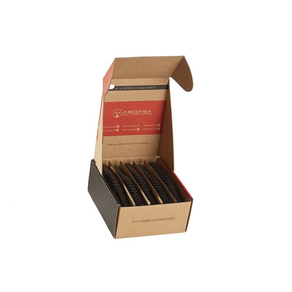 Caja Cargador Amoeba 140bbs 5 uds negro