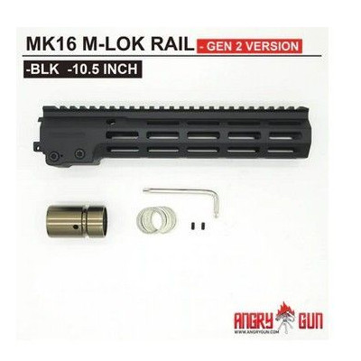 Guardamanos Mk16 M-Lok 10,5 GEN2 version Negro