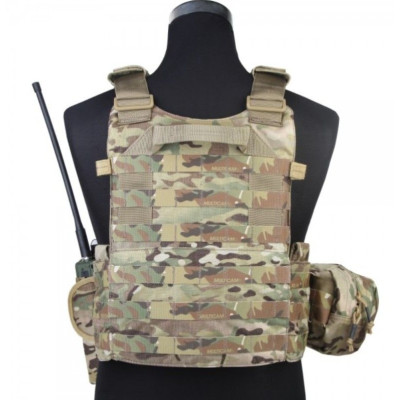 Chaleco Plate Carrier Multicam 500D