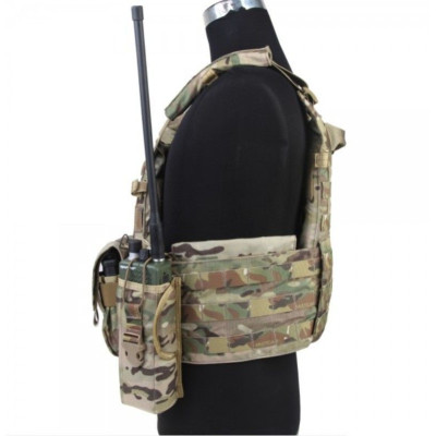 Chaleco Plate Carrier Multicam 500D
