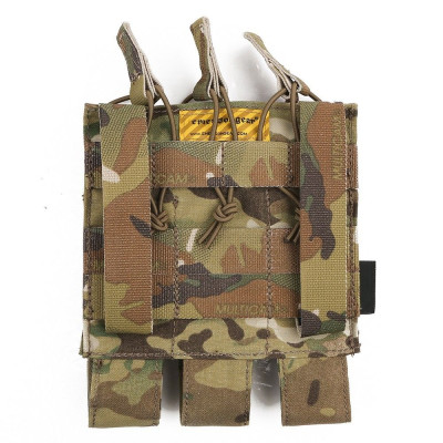Portacargador triple Multicam Mp7