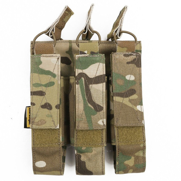 Portacargador triple Multicam Mp7
