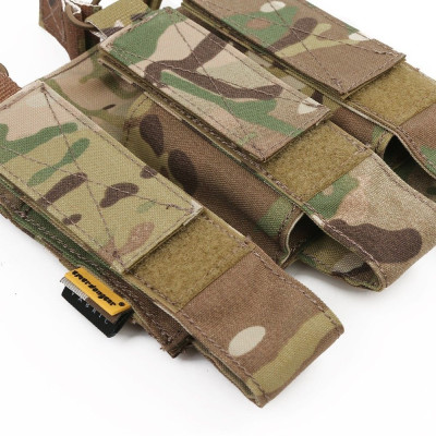 Portacargador triple Multicam Mp7