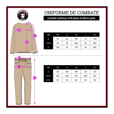 Uniforme completo con coderas y rodilleras Multicam