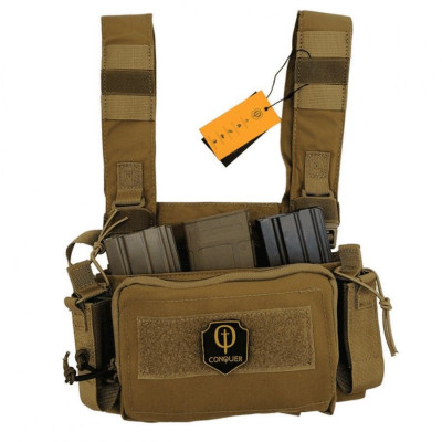 Micro chest rig coyote conquer