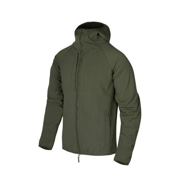 Chaqueta softshell urban hybrid taiga green