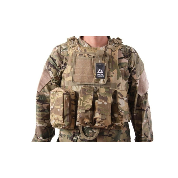 Chaleco Plate Carrier Multicam