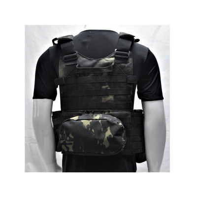 Chaleco estilo 6094 eco version multicam negro