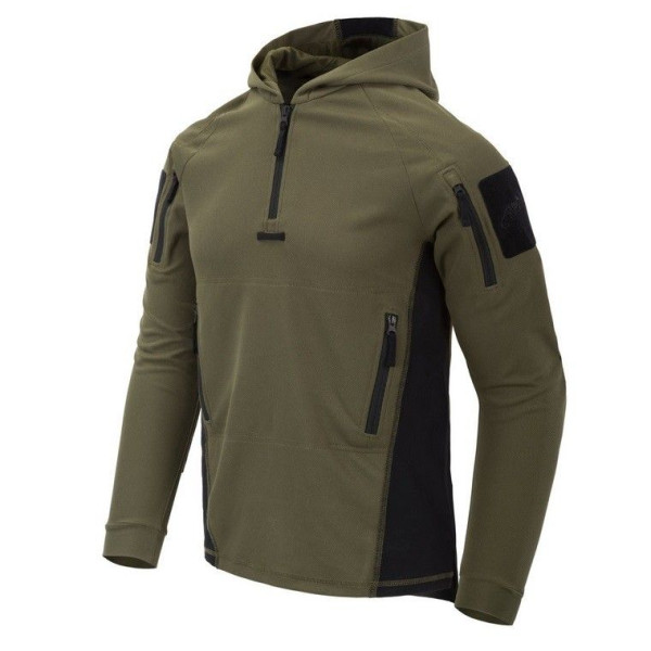Range hoodie TopCool verde/negro