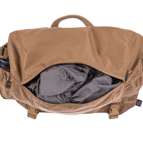 Bandolera tamaño mediano coyote