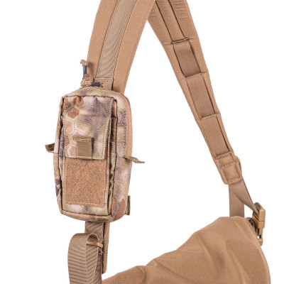 Bandolera tamaño mediano coyote