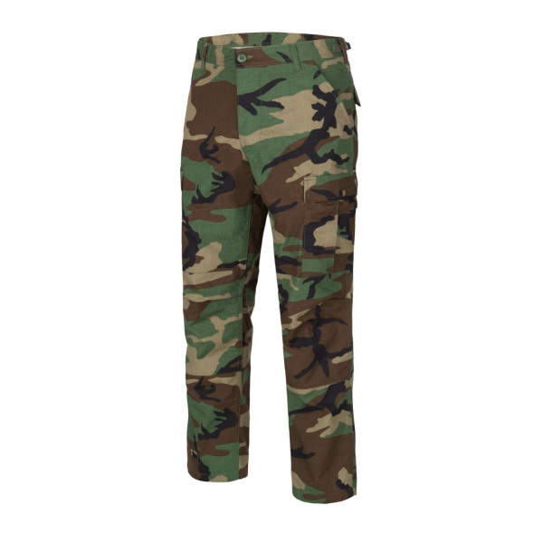 Pantalon BDU woodland Policotton Ripstop