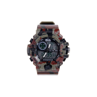 Reloj Tactico multifuncion Camo delta Tactics