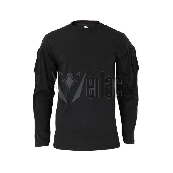 Camiseta Immortal Manga larga negra