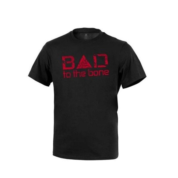 Camiseta Bad to the bone negra