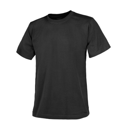 Camiseta negra helikon algodon
