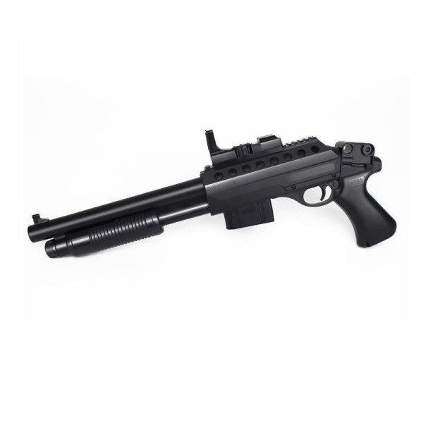 Rifle de muelle con visor y linterna 0581