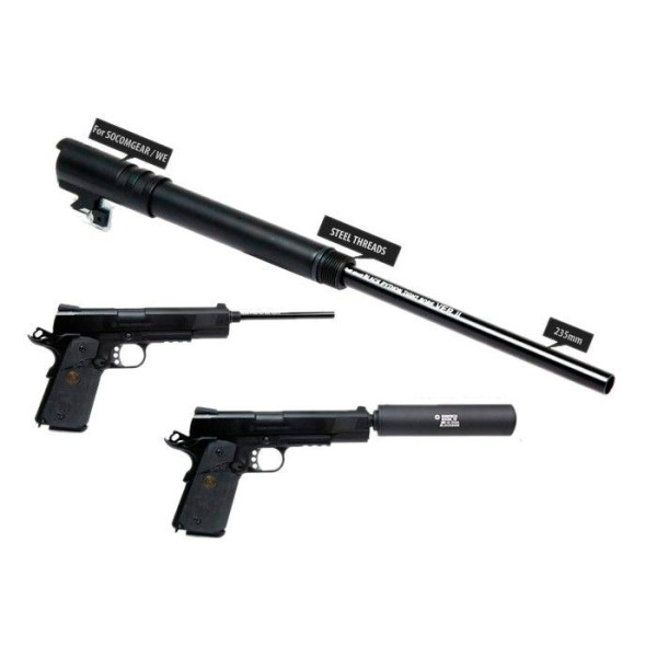 Cañon set 235mm SOCOMGEAR WE 1911 Madbull