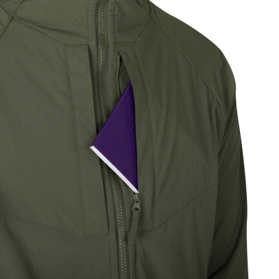 Chaqueta Softshell Urban Hybrid Adaptative Green HELIKON
