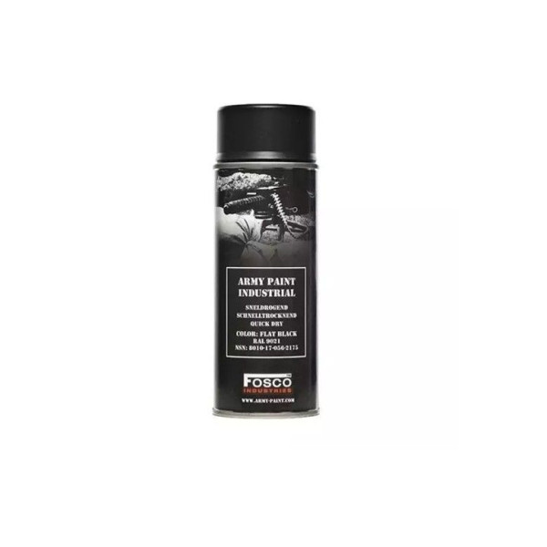 Pintura negra mate Fosco