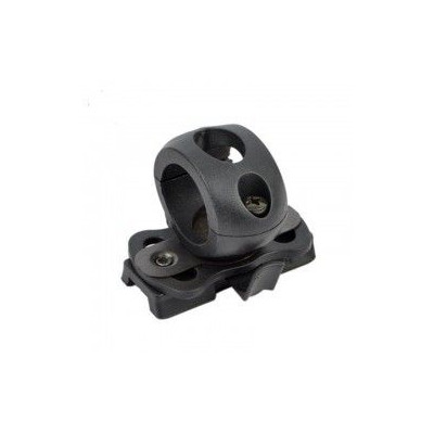 Anilla linterna para casco negro