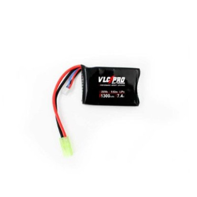 Bateria 7,4v 1300mAh 25C/50C 1 stick pequeña