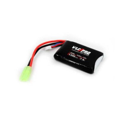 Bateria 7,4v 1300mAh 25C/50C 1 stick pequeña
