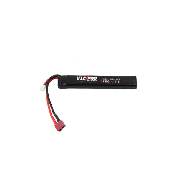 Bateria 7,4v 1300mAh 25C/50C 1 stick T-dean